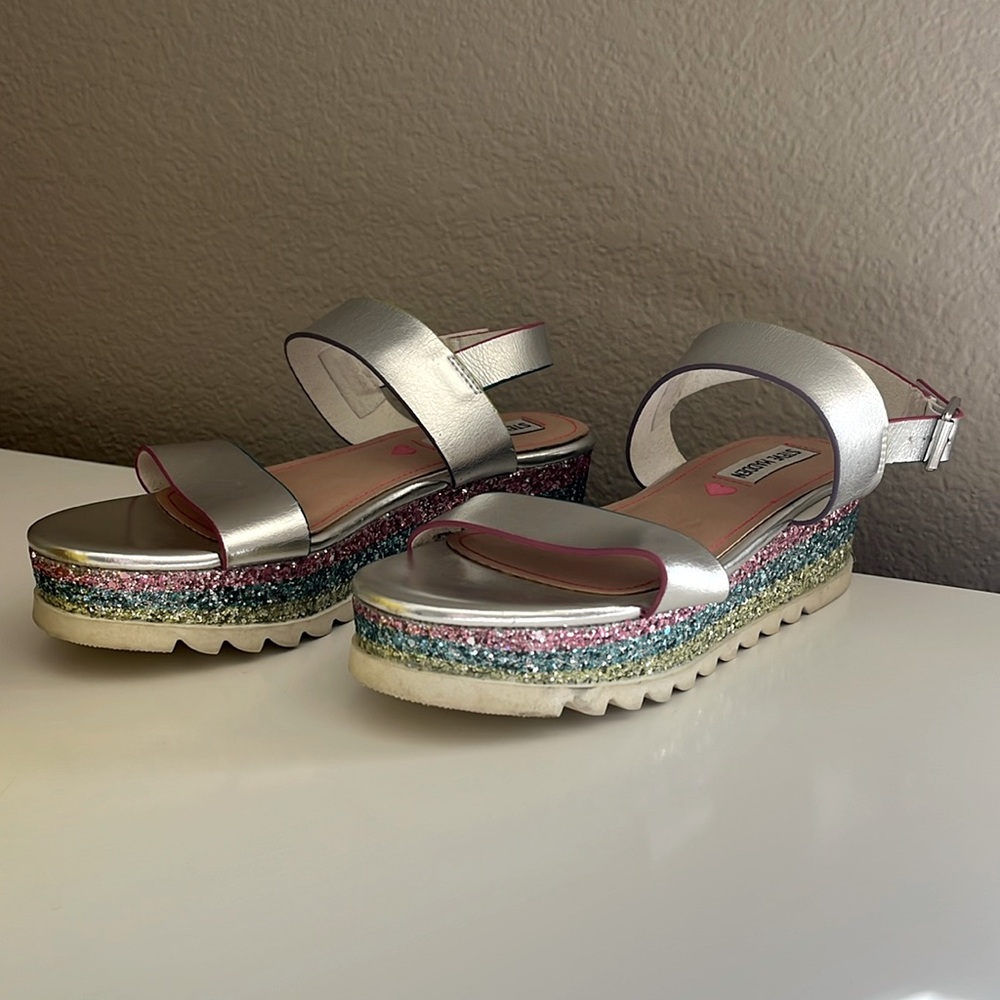 Steve Madden Girls Platform Sandals, 4